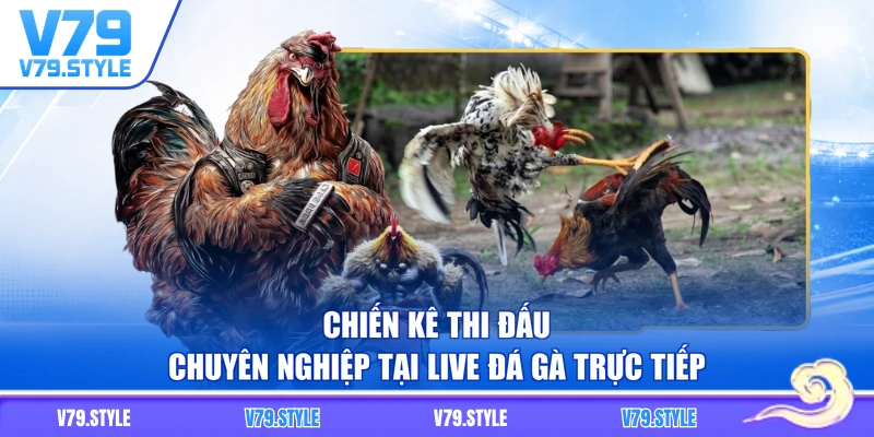 Chiến kê thi đấu chuyên nghiệp tại live đá gà trực tiếp